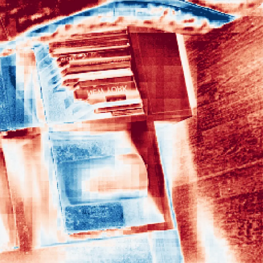 Finite difference gradient crop.