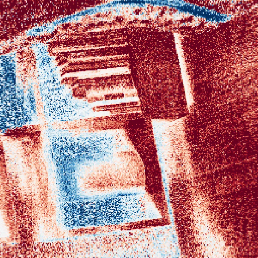 Our relaxed estimator gradient crop.